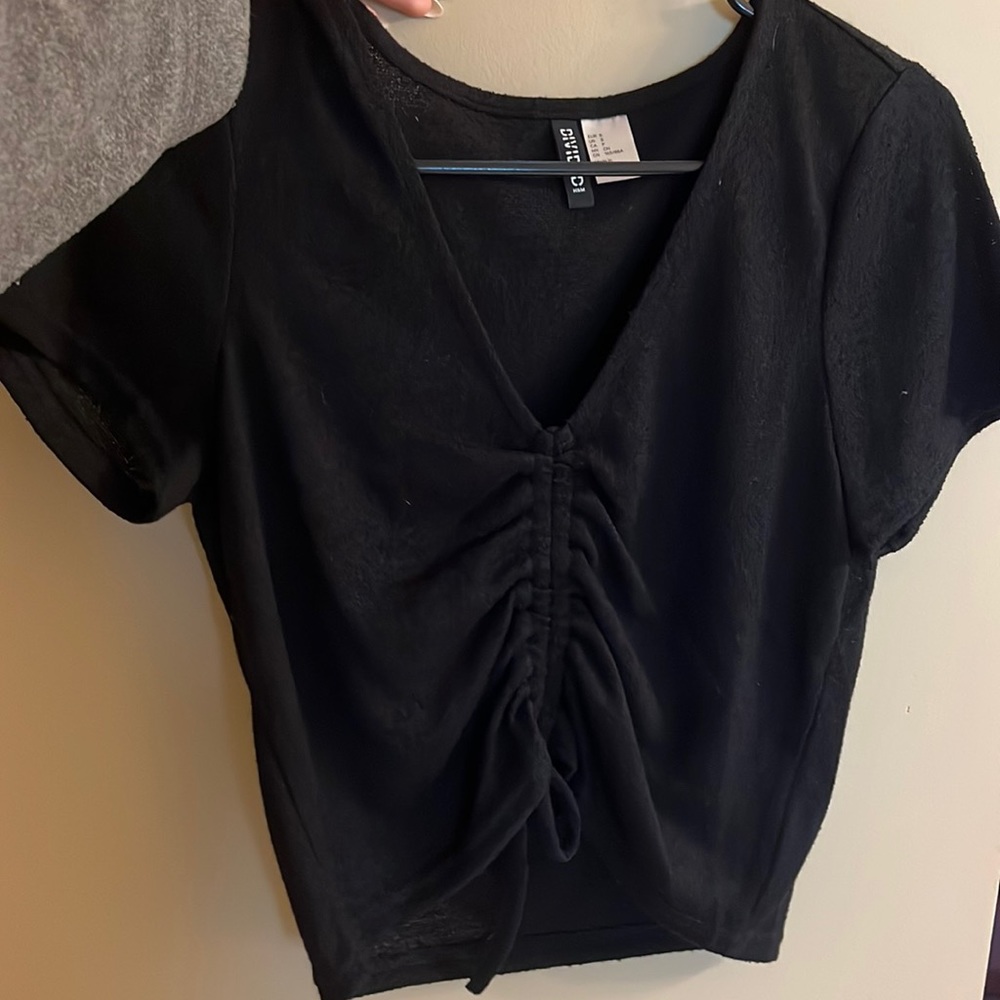 H&M ruched top